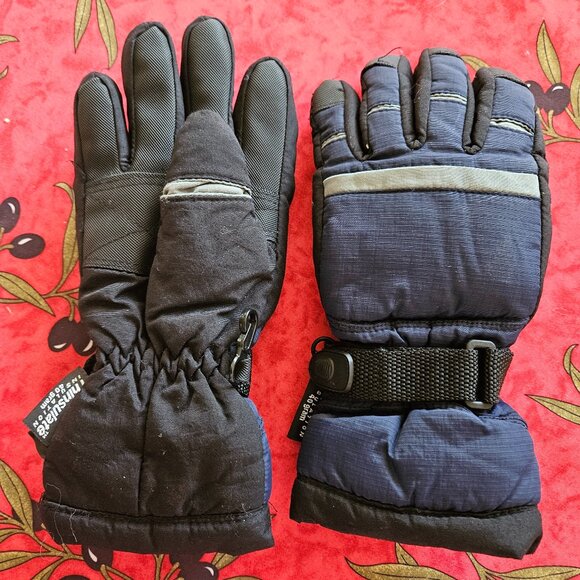 Youth Bec-tech Thinsulate Insulated windproof winter gloves - Size 4-7 - Picture 1 of 4